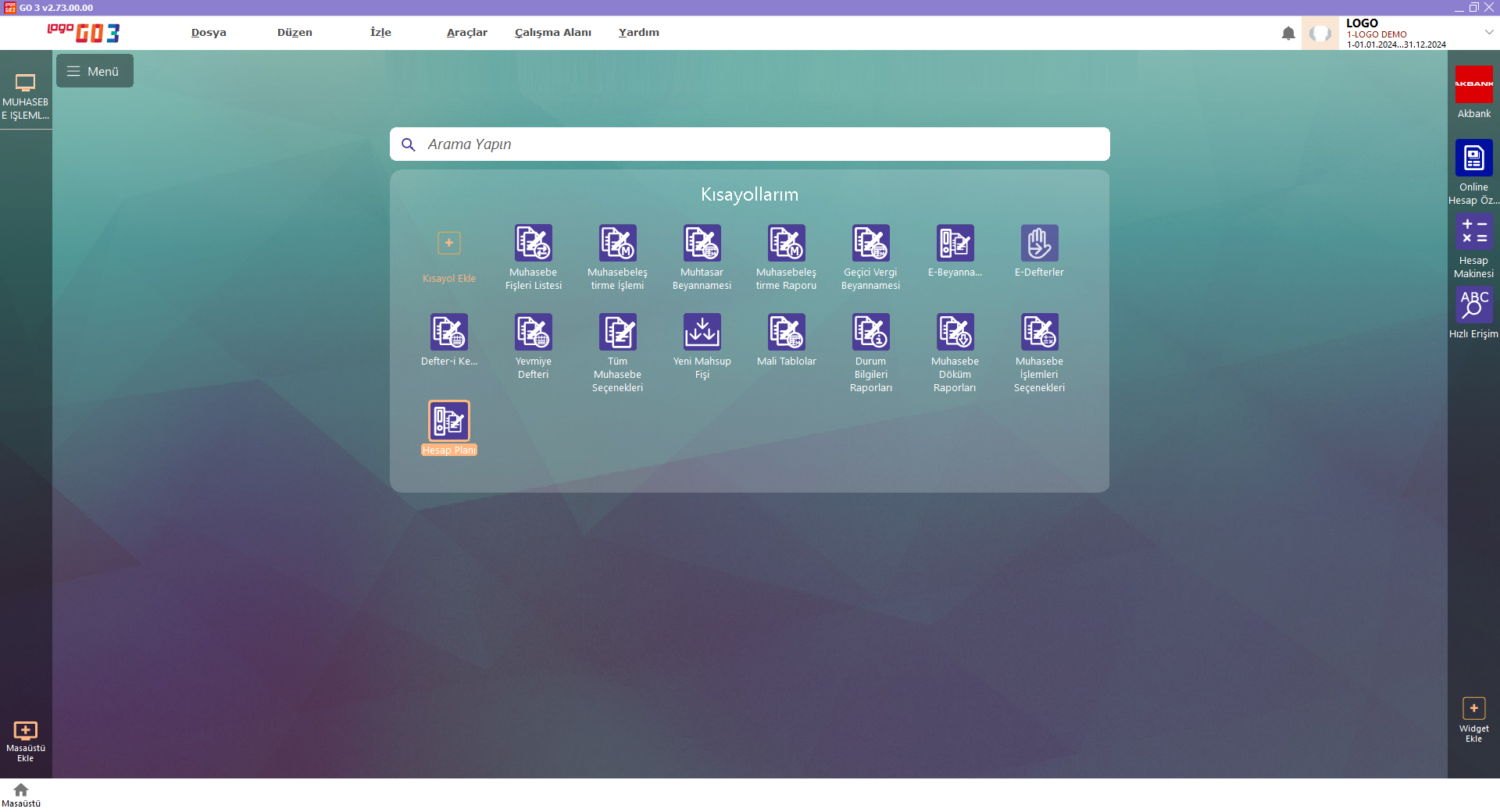 Hesap Planı Tanımlama Aşamaları